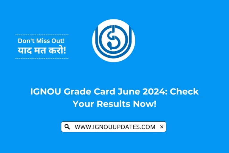 IGNOU Grade Card